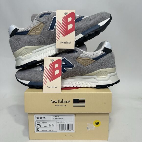 New Balance Shoes 998 MiUSA “Grey Day” 2024